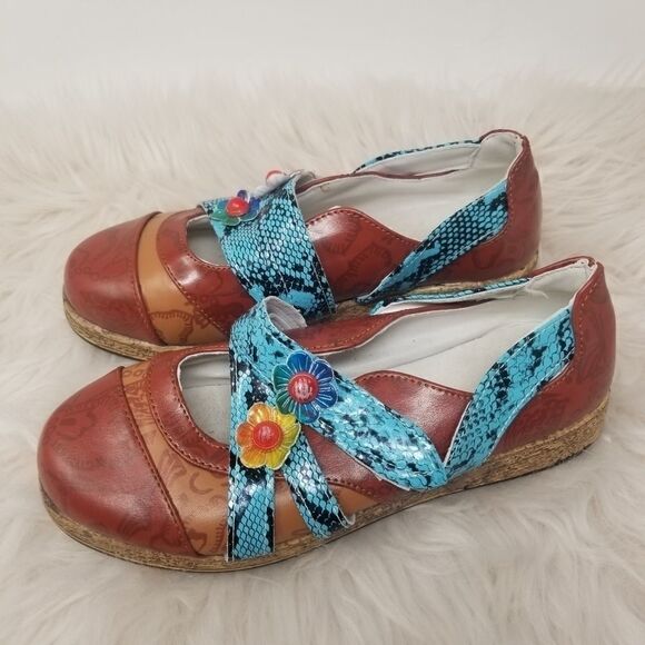 GOOFY BOHO SHOES!!! LOL...UNIQUE SHOES - Picture 9 of 9